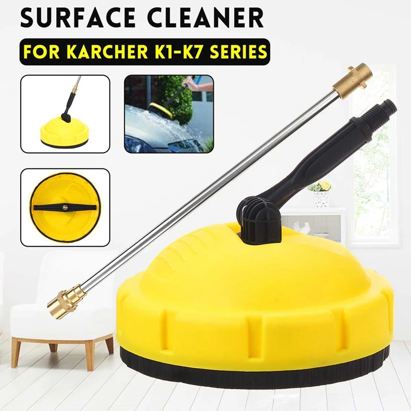 High Pressure Washer Rotary Surface Cleaner Jet Cleaning Floor Brush for Karcher K Series K1-K7 | Автомобили и мотоциклы
