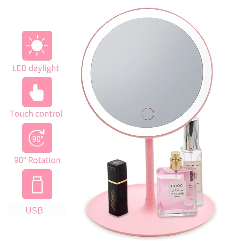 Косметический зеркальный светильник с подсветкой светодиодный косметический