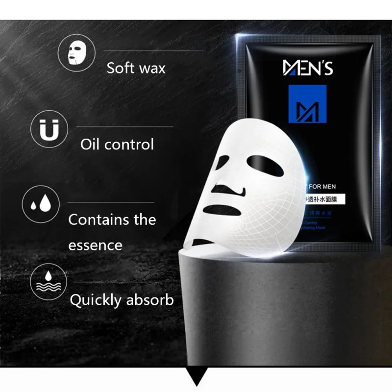 Увлажняющая монолитная мужская маска для лица контроль Оли уход за кожей