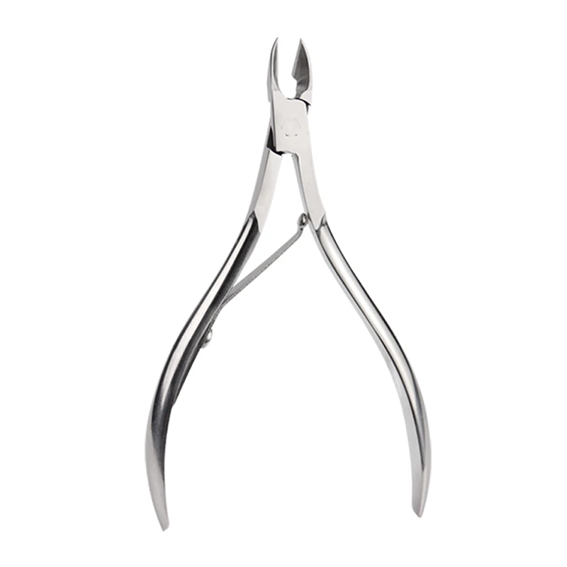 Two Set Professional Stainless Steel Cuticle Nipper Clipper Pedicure Plier Cutter Beauty Nail Tools Rubber Casing 501-8717 | Красота и