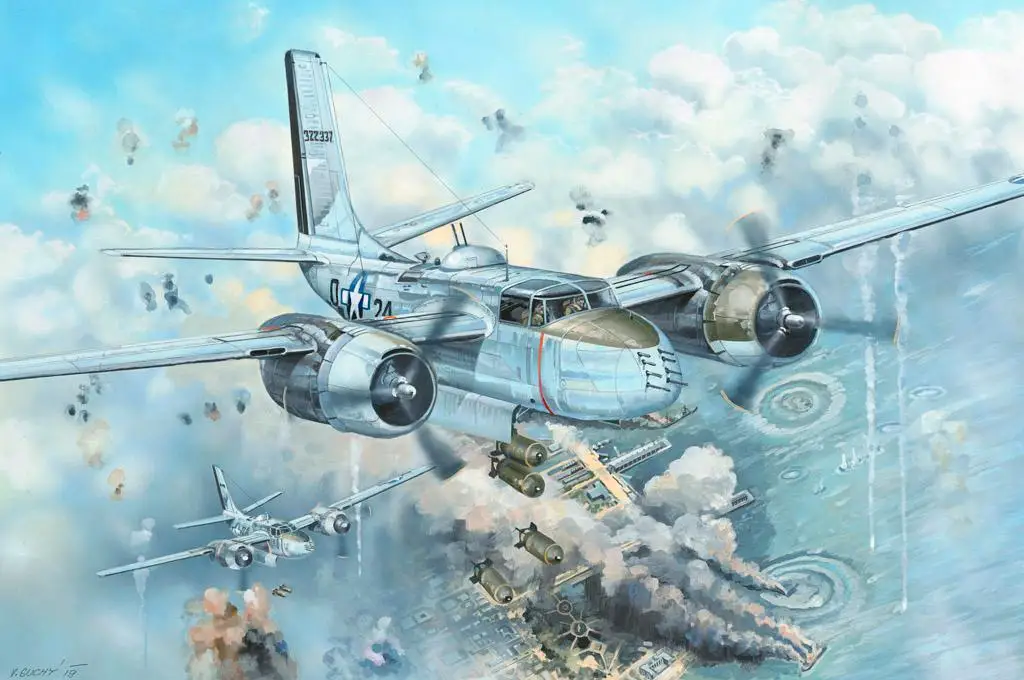 Босс хобби 83213 A-26B Invader 1/32 весы 2020 Новый | Игрушки и