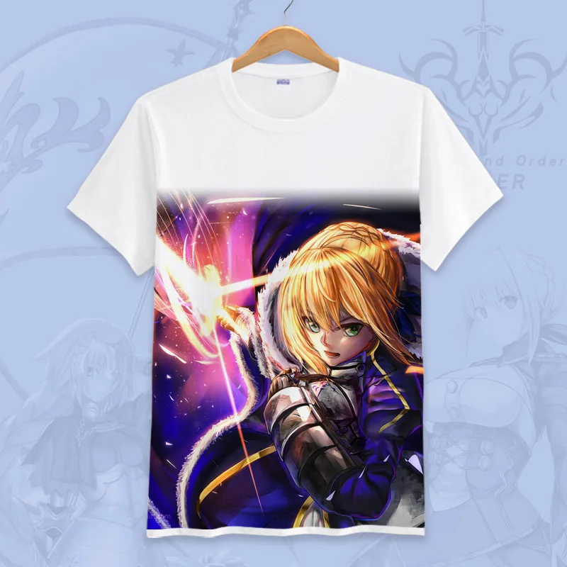 Футболка для косплея с изображением японского аниме Fate Grand Order | Тематическая