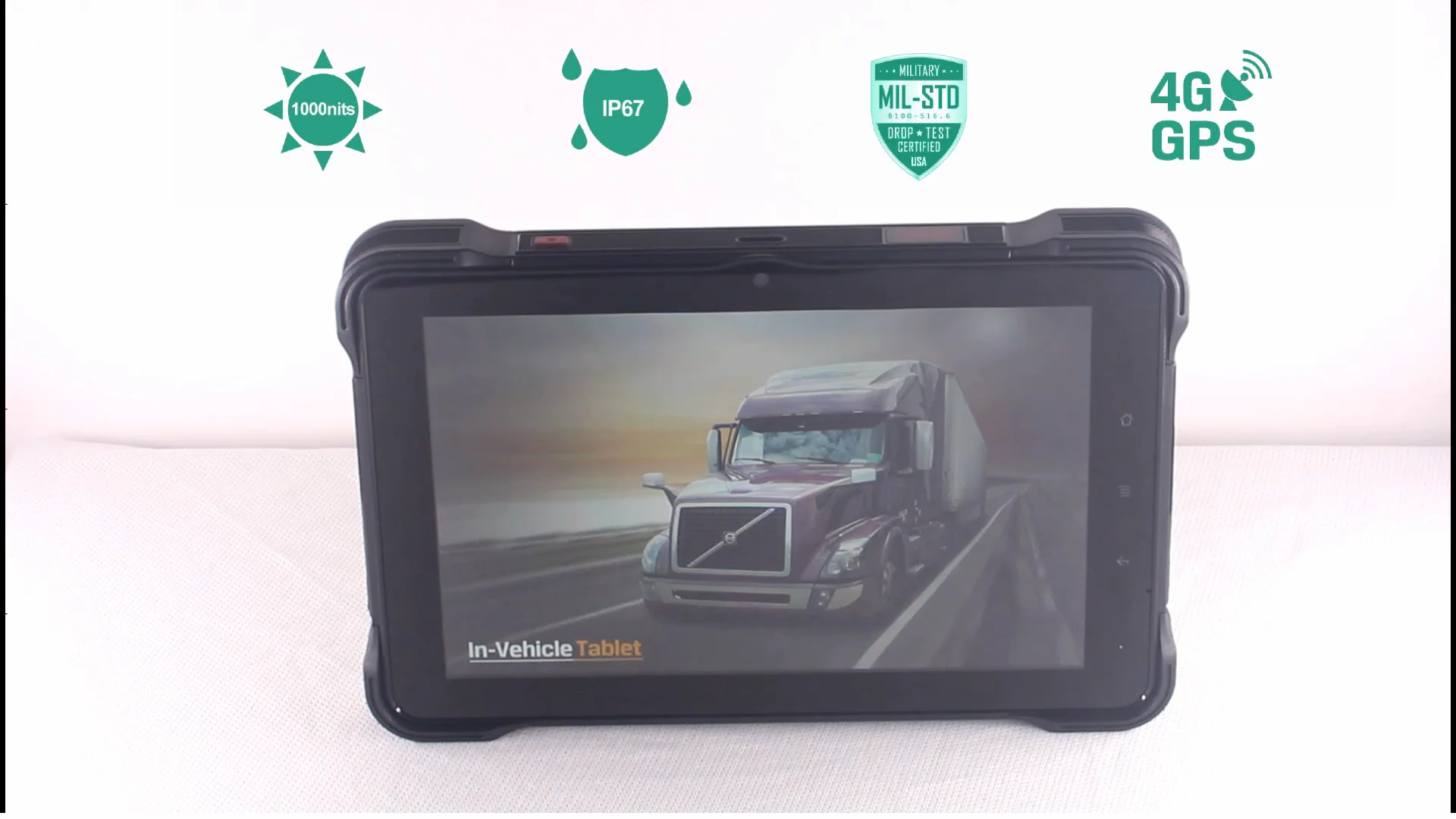 

3Rtablet VT-10 Pro 10.1" Capacitive Multi-Touch Rugged Tablet PC Android 9.0 OS IP67 Medical with 2G ram + 16G ROM