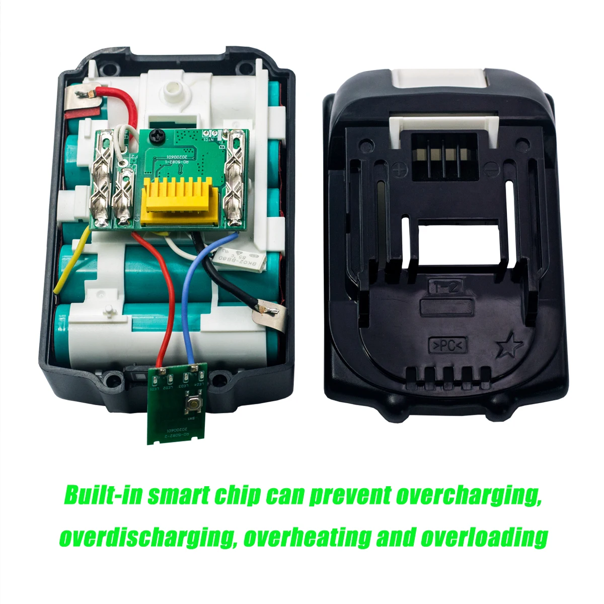 Сменный аккумулятор Makita 18 в 6 Ач совместим с BL1840 BL1850 BL1860 BL1815 BL1820 BL1830 | Электроника