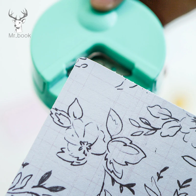 Бумажный перфоратор R4 4 мм инструменты для скрапбукинга школы офиса|Ножницы| |