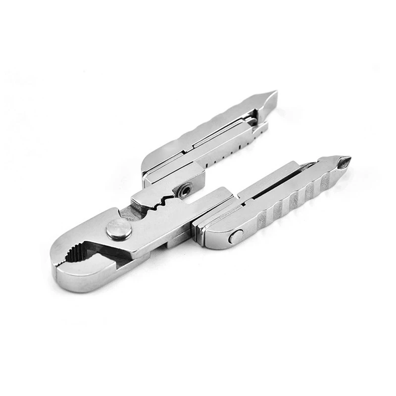 Tech Портативный карманный мини-15 в 1 складные плоскогубцы отвертка Комбинации