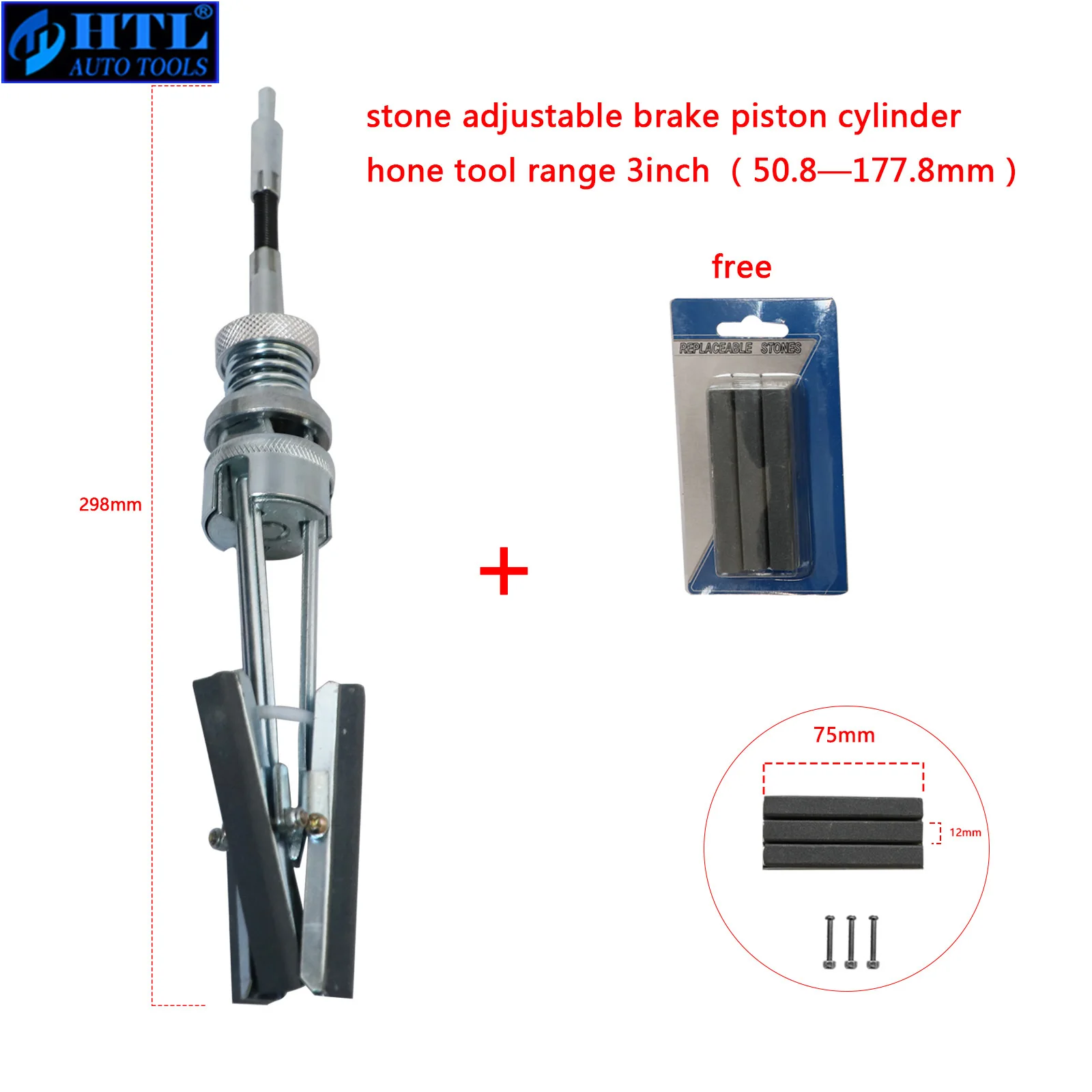 3 кулачковый регулируемый тормозной поршневой цилиндр отточить диапазон
