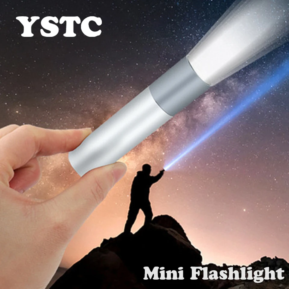 Светодиодный мини фонарик ультра яркий фонарь XPE COB на открытом воздухе