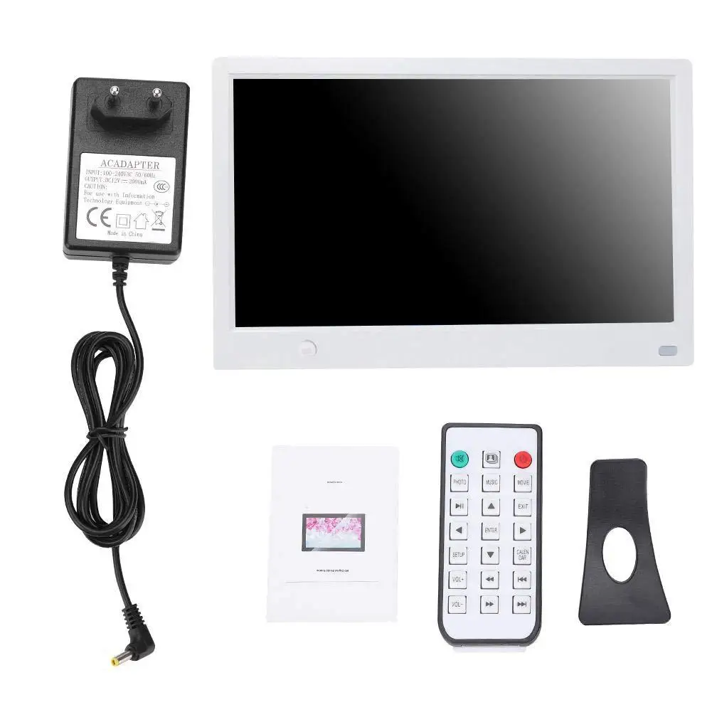 BEESCLOVER 11 6 дюймов HD светодиодный фоторамка цифровая альбом плеер с датчиком