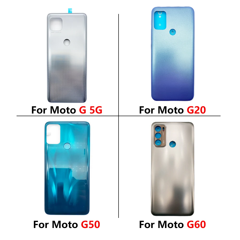 Задняя крышка батарейного отсека для Motorola Moto E6 Plus E6S G 5G E7 Power G20 G50 G60 - купить по