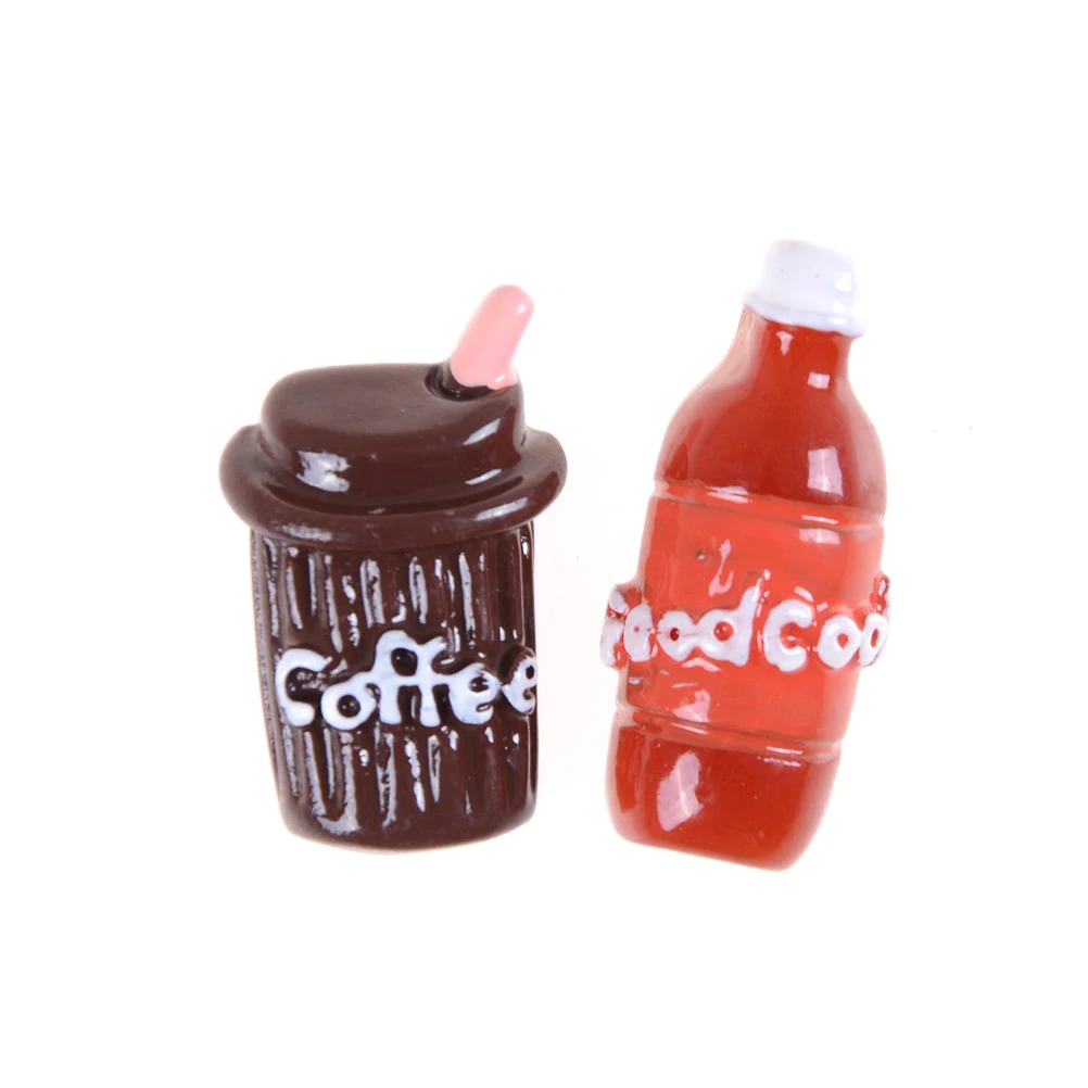 

Mini Coffee Cup For Miniature Dollhouse Cup Kitchen Room Food Drink Home Tableware Decors 10Pcs