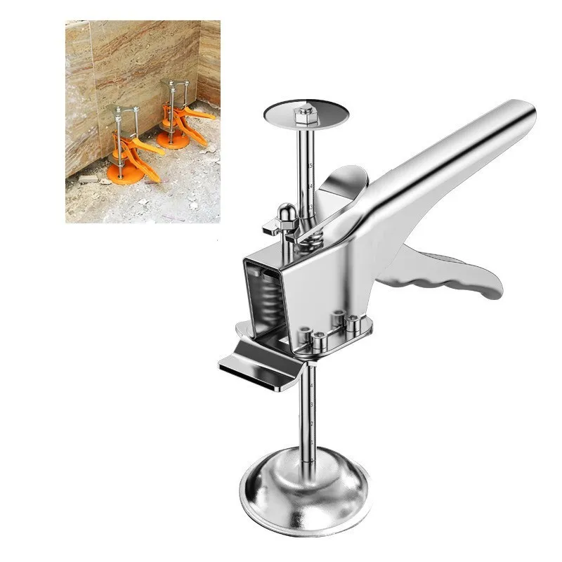 Точный регулятор высоты плитки регулируемый локатор из нержавеющей стали ручной