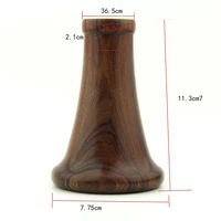 ebony clarinet bell universal bell drop b for clarinet replacement accs clarinet bell redwood