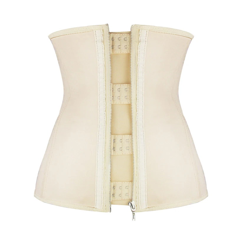 Burvogue латекс талии тренер грудью корсет популярный шейпер пояс железные косточки