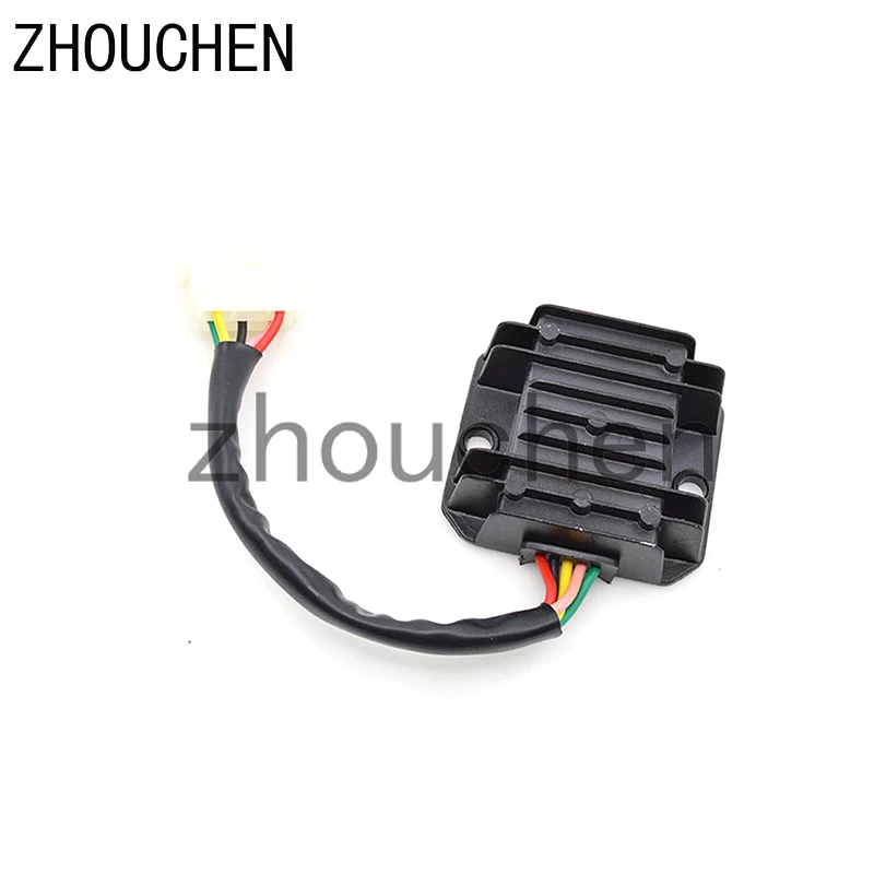 Мотоцикл 5 Провода Напряжение Регулятор выпрямителя Для GY6 KYMCO ловкость 2T R16 10 Rs