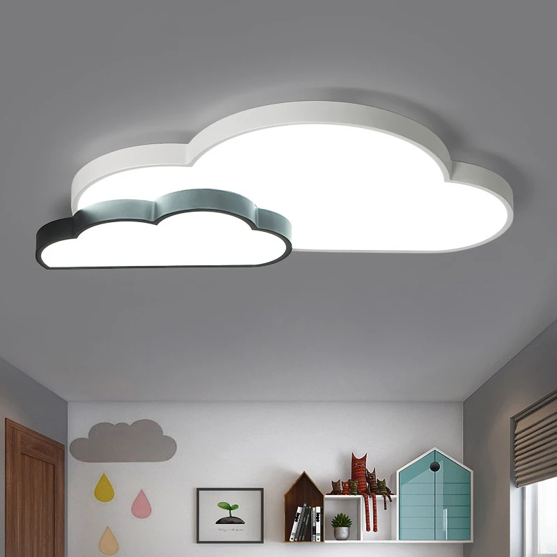 Asian Modern Led Ceiling Lights Bed Room Ceiling Light For Kids Room Bedroom Ceiling Lamp Dimmable Remote Control 110V 220V