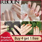 Накладные ногти с клеевым покрытием, искусственная коробка на ногтях, накладные ногти, пресс для гроба, стики, прозрачный дисплей, набор искусственных ногтей