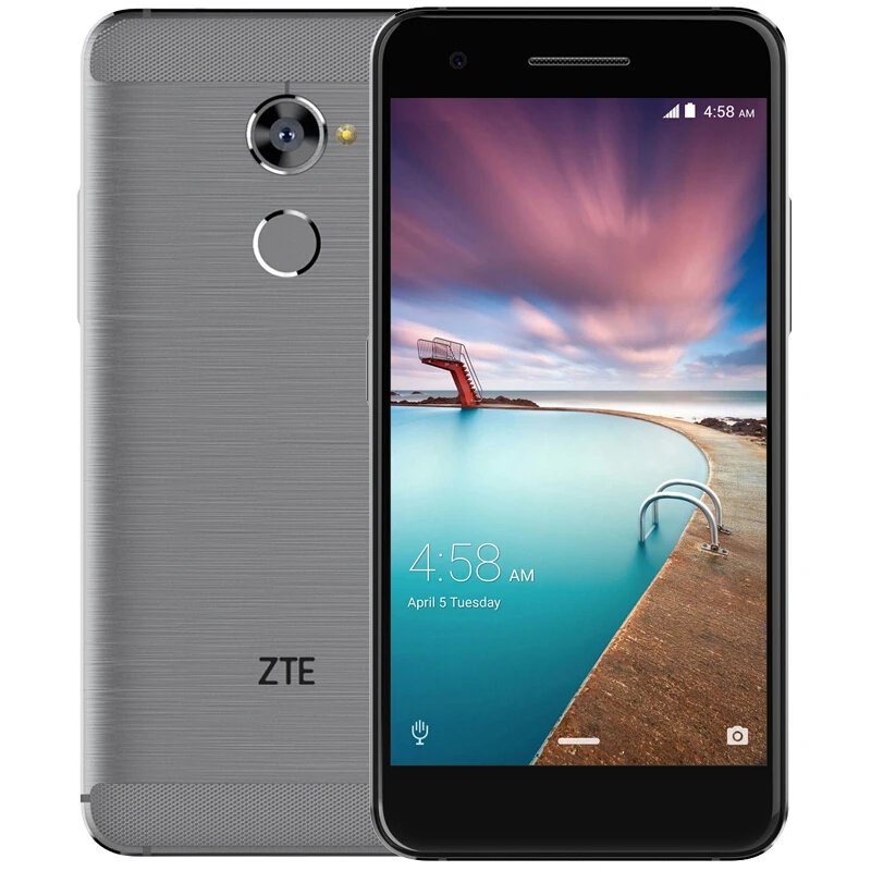 Мобильный телефон zte V870 Snapdragon 435 Android 7,0 5," 1280x720 4 Гб ОЗУ 64 Гб ПЗУ 16,0 Мп отпечаток пальца NFC B7