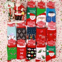 elk snowflake cotton pure mens and womens socks 2 pairs wholesale in tube christmas socks couple christmas socks new products