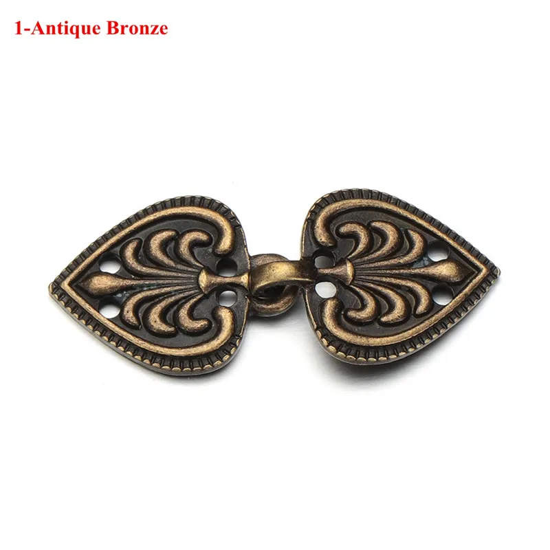 1-Antique Bronze Ретро Винтаж весна и осень кардиган утка клип булавка Женская шаль-блузка воротник свитер Шарф Брошь с застежкой булавка Шарм ювелирные изделия - Окраска металла: 1-Antique Bronze