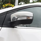 Для Ford Kuga Escape 2013-2017 ABS Хромированная Декоративная полоса для зеркала заднего вида автомобиля Накладка аксессуары для отделки автомобильный Стайлинг 2 шт.