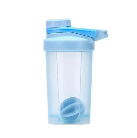 500ml Blue 500 ml/700 ml протеин порошок шейкер бутылка герметичная с ручкой тренажерный зал Фитнес Прочный Спортивный Бутылки для воды посуда для напитков - Цвет: 500ml Blue