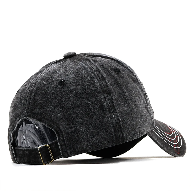 Новинка 2022 мужская бейсбольная Кепка из промытого хлопка с вышитыми буквами