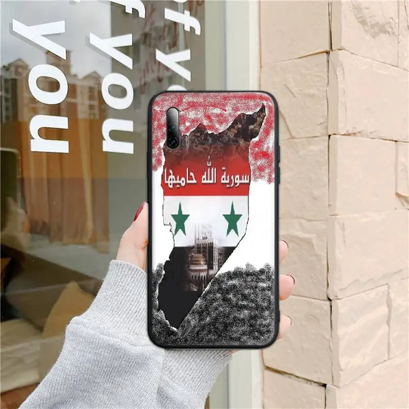 

Flag of Syria Phone Case for Samsung A01 A10S A20S A20 A20E A30S A31 A40 A50S A51 A70 A71 A80 Cover Fundas Coque