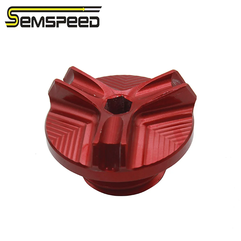 SEMSPEED 1 шт. Мотоцикл с ЧПУ машинный масляный наполнитель крышка сливной разъем для