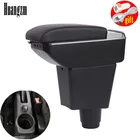 Подлокотник для Renault Logan 2, Универсальный центральный автомобильный подлокотник для хранения, аксессуары для модификации