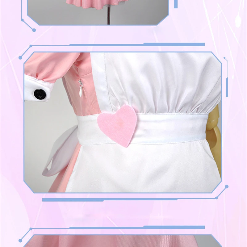 Косплей-Разрушитель нианг Николас служанка женщина-медсестра аниме ролевая игра