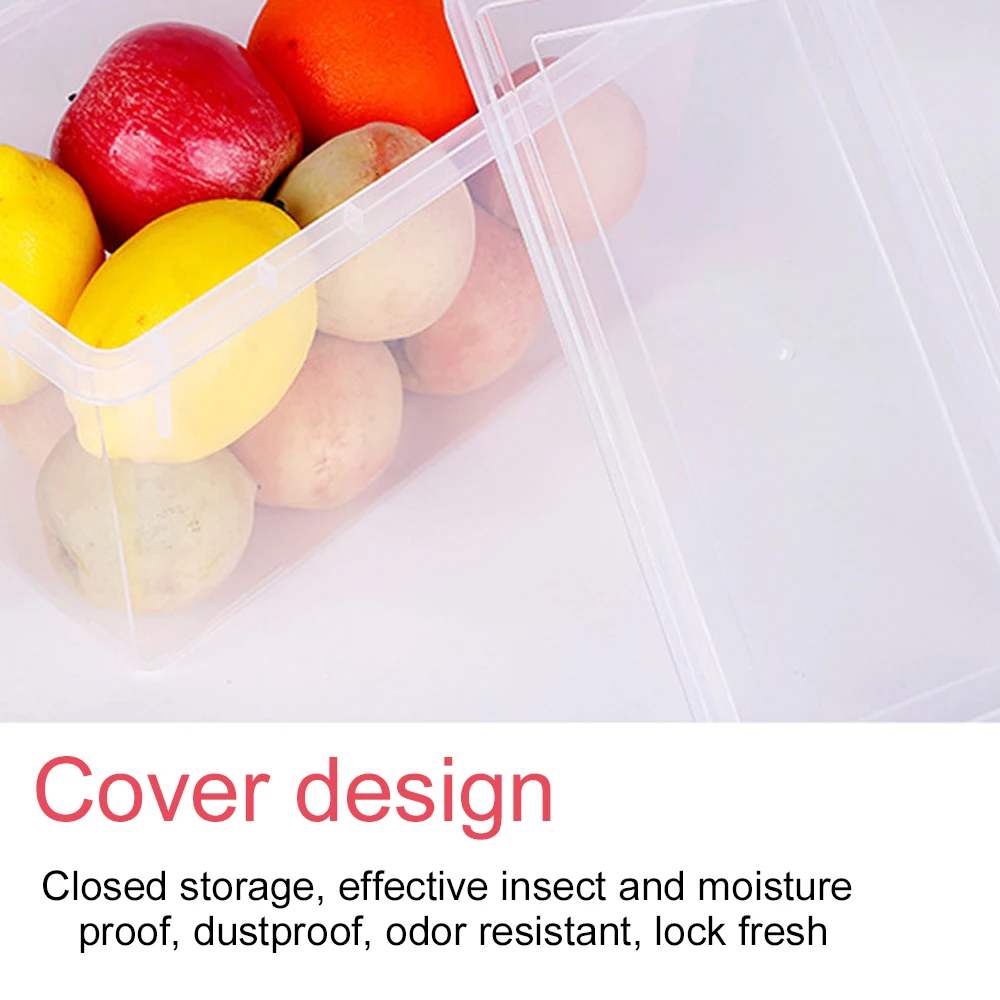 Preservation Box Crisper Save Space Container PP Multi-Layer Moisture Proof Refrigerator Boxes Collection Grain Fresh Keeping | Дом и сад