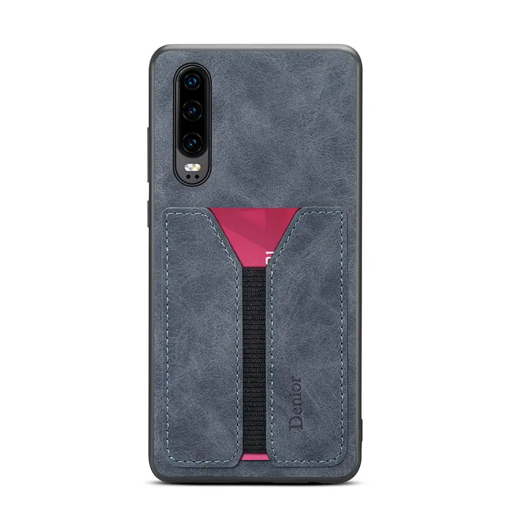 Тонкий кошелек из искусственной кожи чехол для huawei P30 Pro Lite Роскошный мобильный