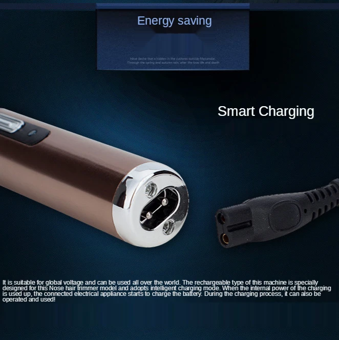 Триммер для волос в ушах и носу профессиональная безболезненная машинка стрижки