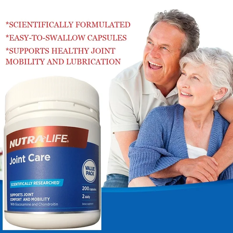 NutraLife формула качества 200 шапок глюкозамин сульфат ЗДОРОВЫЕ СУСТАВЫ мобильность