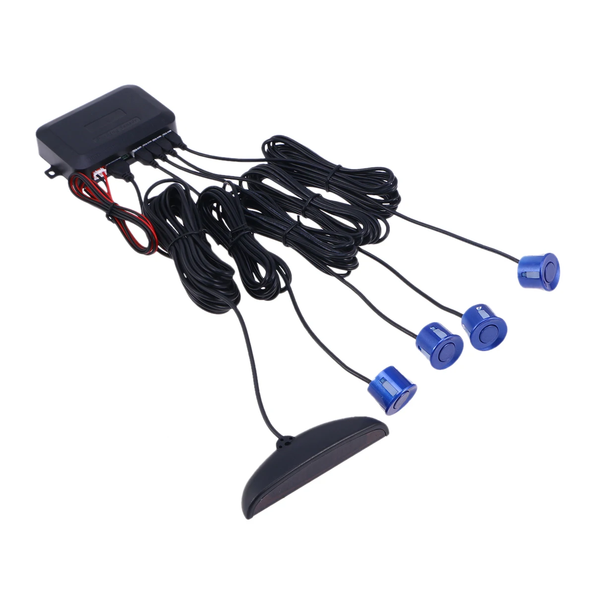 Автомобильный светодиодный датчик парковки с 4 датчиками парковочный радар