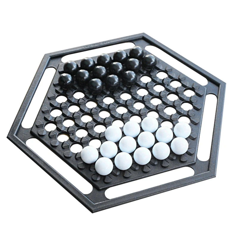 

Chess King Bao Board Game Strategy Puzzle Chess Set of Toys Black and White Logical Thinking Game