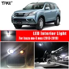 TPKE 9 шт. идеально без ошибок светодиодный лампа гирлянда для внутреннего купола настольная лампа светильник комплект посылка для Isuzu Mu-X Mux 2013-2019