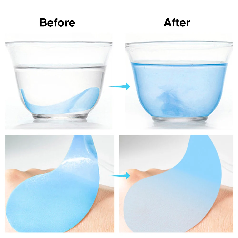 

60pcs Blue Crystal Collagen Eye Mask Anti-Aging Anti-Puffiness Eye Patches Remove Dark Circle Crystal Beauty Skin Care