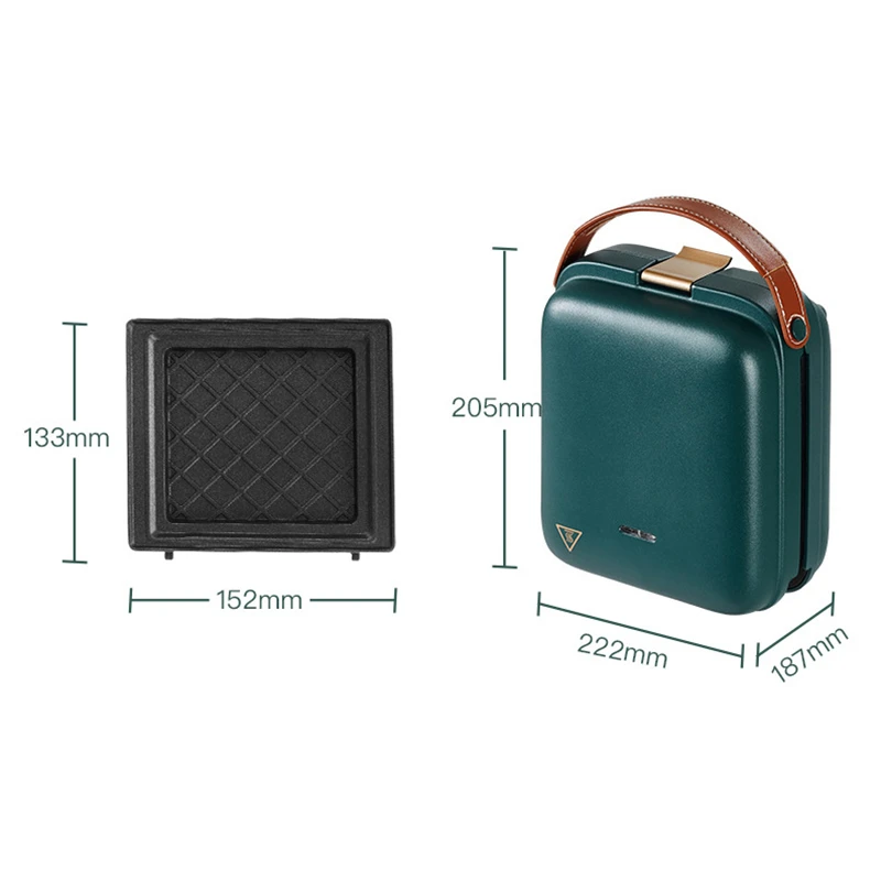 

Electric Sandwich Maker Breakfast Machine Multifunctional Heating Toast Pressure Toaster Home Kitchen Sandwich Machine