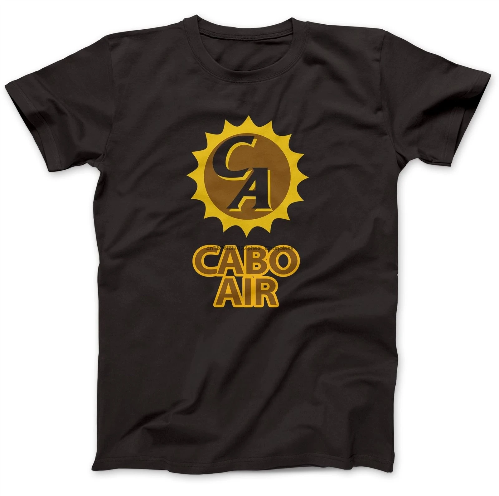Футболка Cabo Air вдохновленная Джеки коричневая 100% хлопок премиум-класса | Мужские футболки -1005002783962068