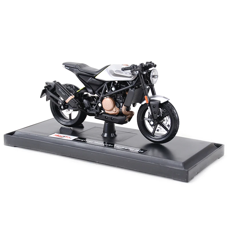 

Maisto 1:18 Husqvarna Motorcycles Vitpilen 701 Alloy Diecast Model Motorbike Gifts Toy Collection Display Model