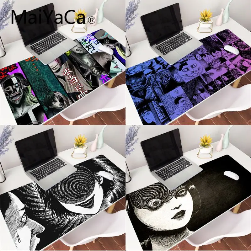 MaiYaCa Junji Ito тройники ужас красивый коврик для мышки в стиле аниме игровой мыши с