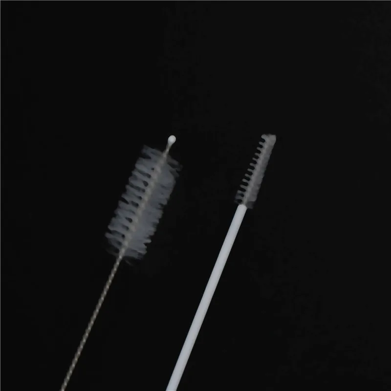 6 шт./компл. Многоразовые прозрачные стеклянные питьевые соломинки с кисточкой