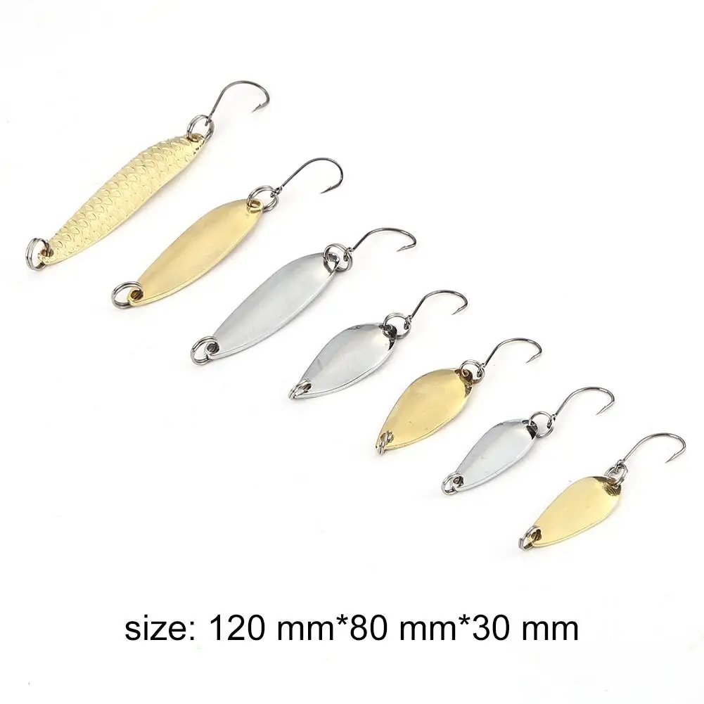 

Portable Sequins Bionic Fake Baits with Single Hook Outdoor Compression Resistance Outdoor Fishing Fishing Equipments
