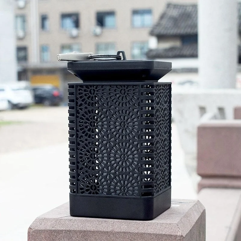 Ретро солнечный уличный фонарь led пламя Мерцающая лампа Водонепроницаемая садовая декоративная Ландшафтная люстра