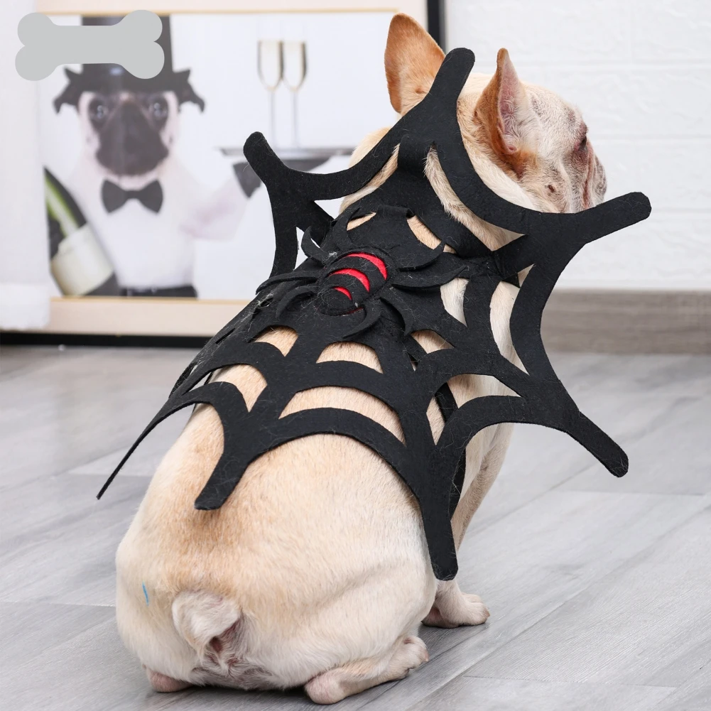 

Halloween Cosplay Spider Pet Dog Cat Clothes Fancy Dress Costume Design Clothes Cosplay for Dogs Cats Costumes Photo Props