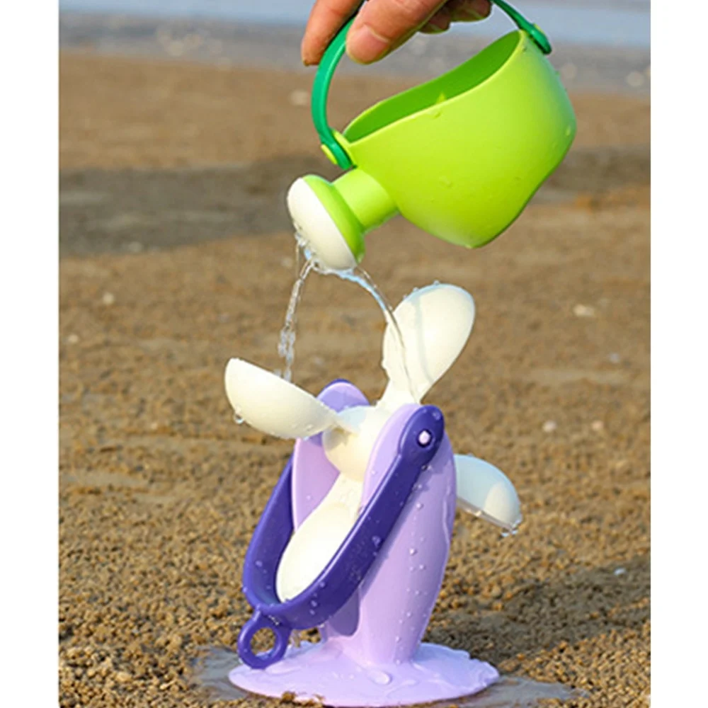 

14Pcs Children Playing Beach Toys Summer Large Sand Beach Bucket Sand Tools Multi-piece Suit (Random Color)