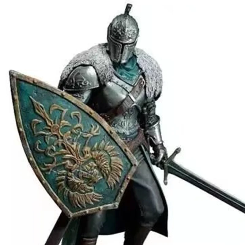 

18cm Anime Dark Souls Farhan Knight Havel Action Figure Fighting Position Classic Look Armor PVC Collection Model Dolls Toy Gift