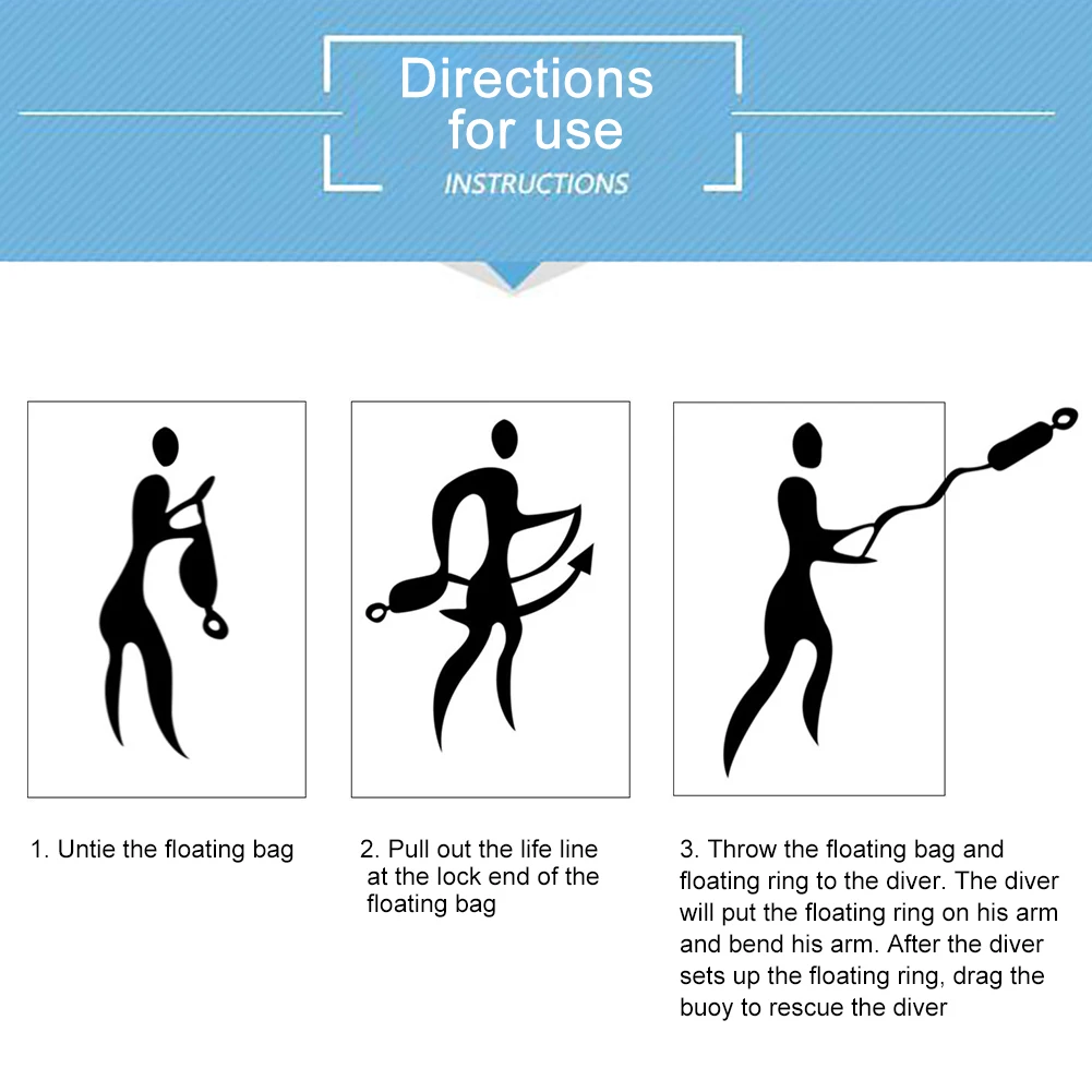 

66ft Boat Anchor Canoe Kayak Throw Rope Water Sports Fishing Rafting With Safety Bag Accessories Buoyant Line Yatch Floating